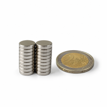 Aimants pour corsages Ø 10 x 2 mm – Set pour 10 corsages