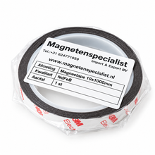 Self-Adhesive Neodymium Magnet Tape, 10 x 1000 mm