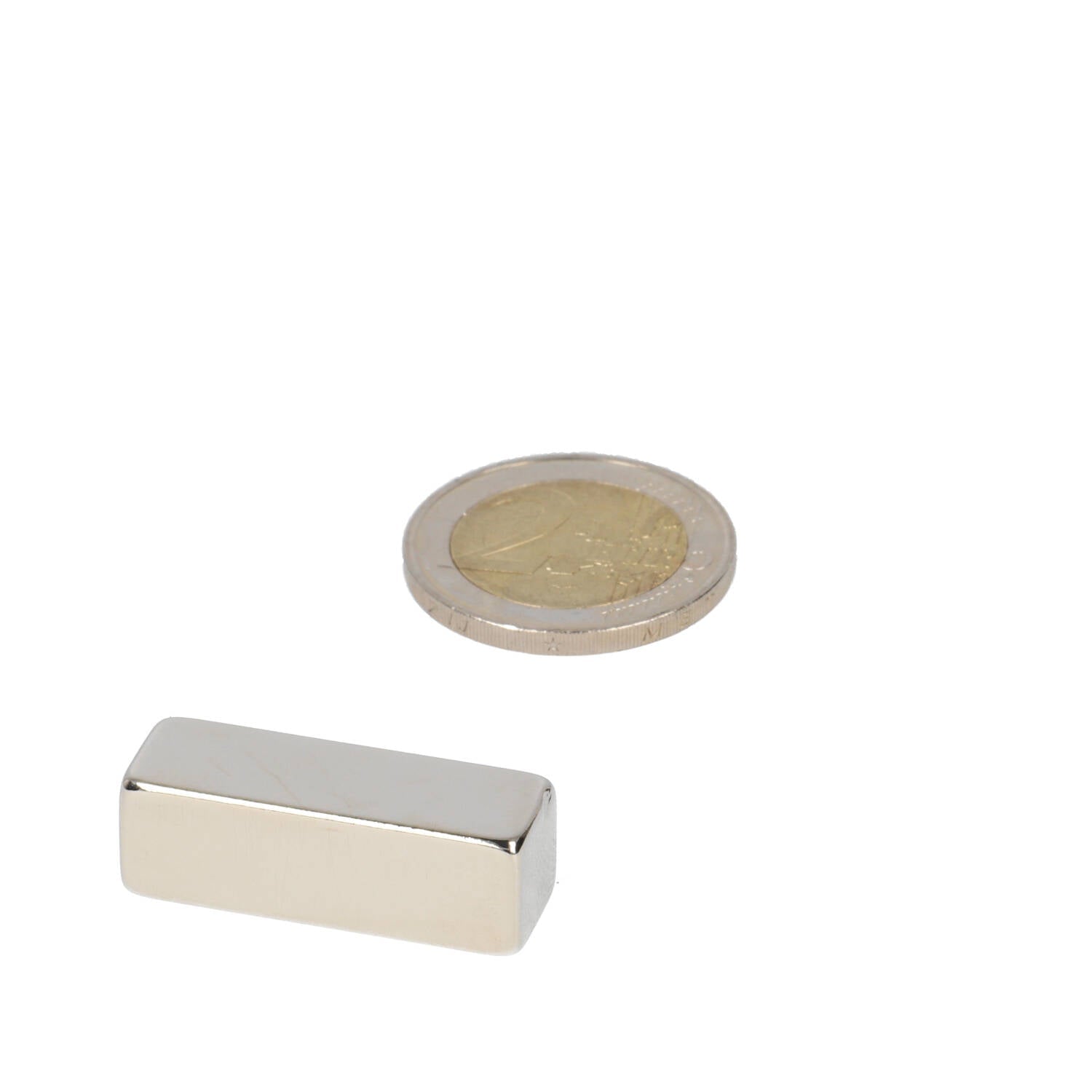Neodymium Blokmagneet 20 x 10 x 10 mm N40 NicuNi - Magnetenspecialist Import & Export B.V.