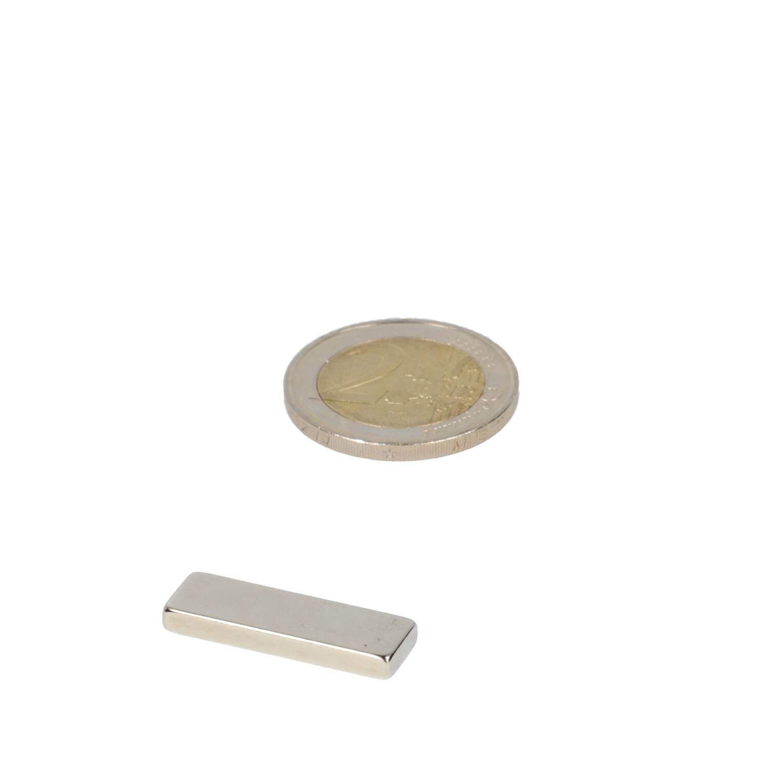 Neodymium Blokmagneet 25 x 8 x 3 mm N45 NiCuNi - Magnetenspecialist Import & Export B.V.