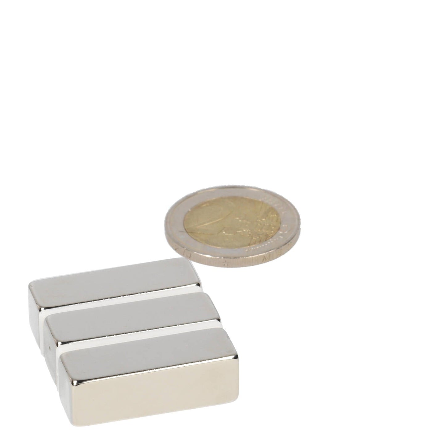 Neodymium Blokmagneet 30 x 10 x 10 mm N45 NiCuNi - Magnetenspecialist Import & Export B.V.