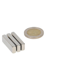 Neodymium Blokmagneet 30 x 10 x 5 mm N45 NiCuNi - Magnetenspecialist Import & Export B.V.