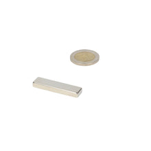 Neodymium Blokmagneet 40 x 10 x 5 mm N50 NiCuNi - Magnetenspecialist Import & Export B.V.