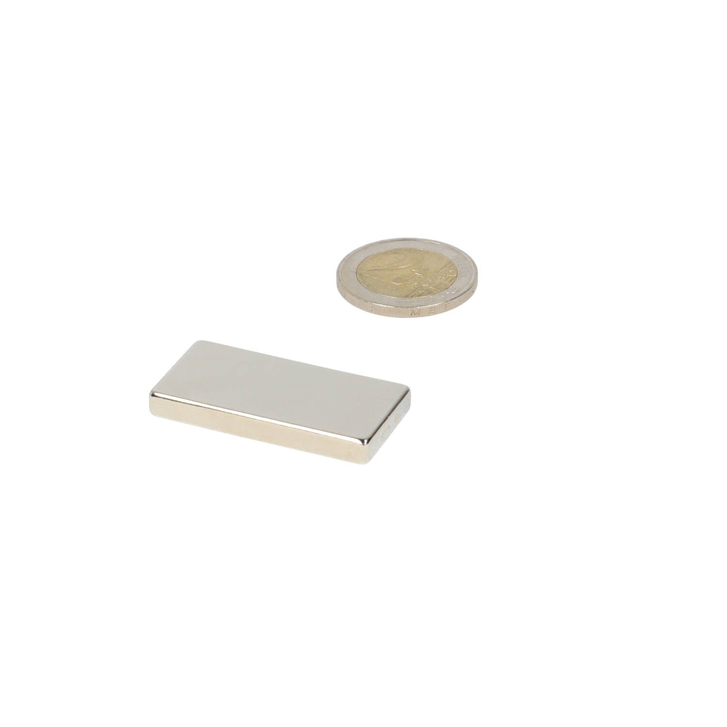 Neodymium Blokmagneet 40 x 20 x 3 mm N45 NiCuNi - Magnetenspecialist Import & Export B.V.