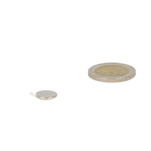 Neodymium Schijfmagneet Ø11 x 1 mm N48 NiCuNi zelfklevend - Magnetenspecialist Import & Export B.V.