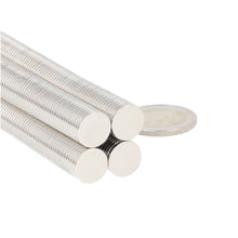 Neodymium Schijfmagneet Ø12 x 1,5 mm N48 NiCuNi - Magnetenspecialist Import & Export B.V.
