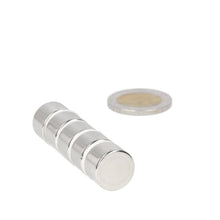 Neodymium Schijfmagneet ø15 x 10 mm N50 NiCuNi - Magnetenspecialist Import & Export B.V.