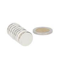 Neodymium Schijfmagneet Ø18 x 3 mm N48 NiCuNi - Magnetenspecialist Import & Export B.V.