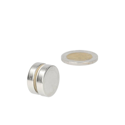 Neodymium Schijfmagneet Ø20 x 5 mm N35 NiCuNi - Magnetenspecialist Import & Export B.V.