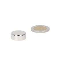 Neodymium Schijfmagneet Ø20 x 8 mm N50 NiCuNi diametraal gemagnetiseerd - Magnetenspecialist Import & Export B.V.