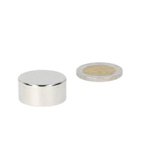 Neodymium Schijfmagneet Ø25 x 12 mm N48 NiCuNi - Magnetenspecialist Import & Export B.V.
