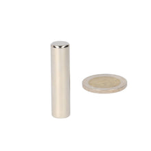 Neodymium Staafmagneet Ø10 x 40 mm N48 NiCuNi - Magnetenspecialist Import & Export B.V.
