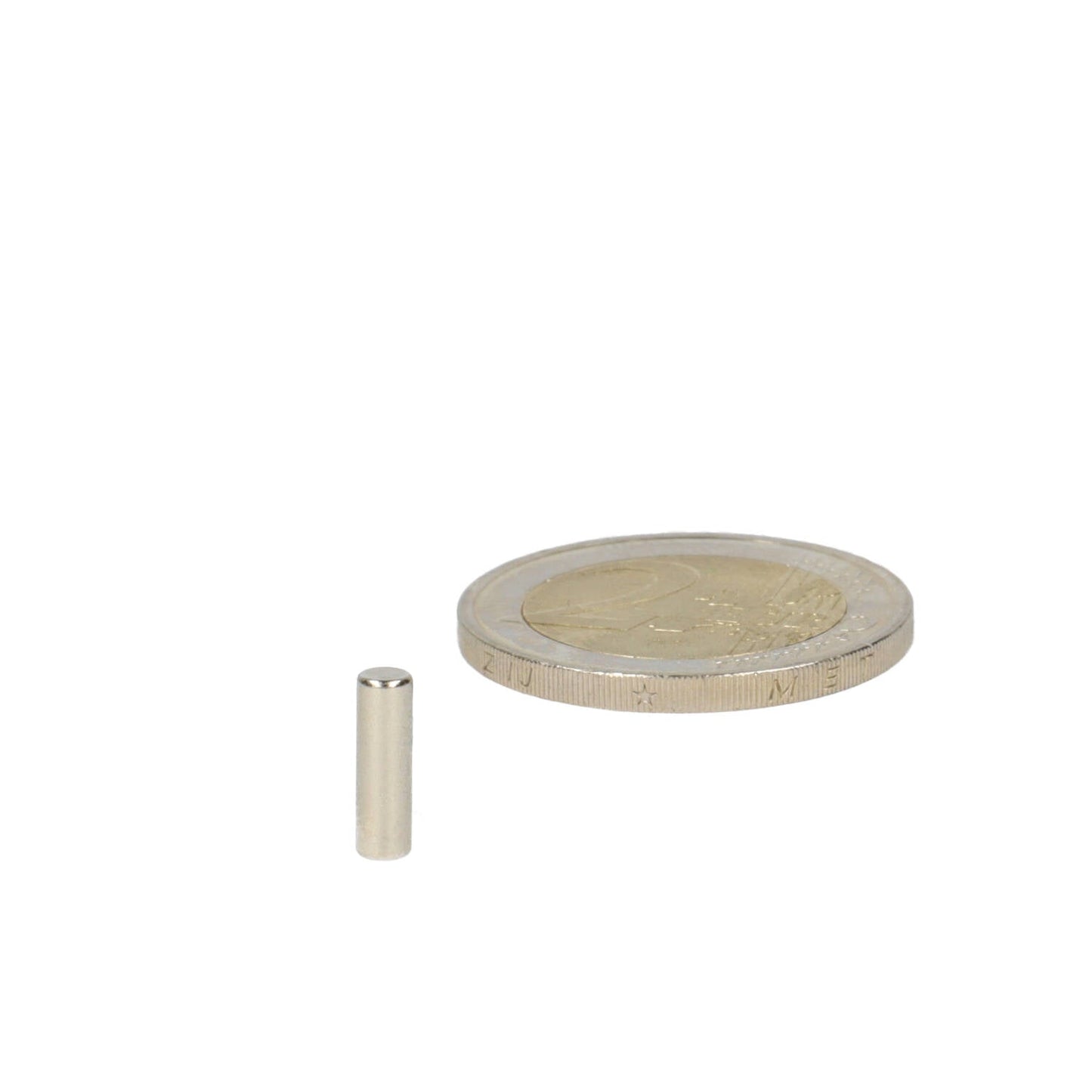 Neodymium Staafmagneet Ø3 x 10 mm N50 NiCuNi - Magnetenspecialist Import & Export B.V.