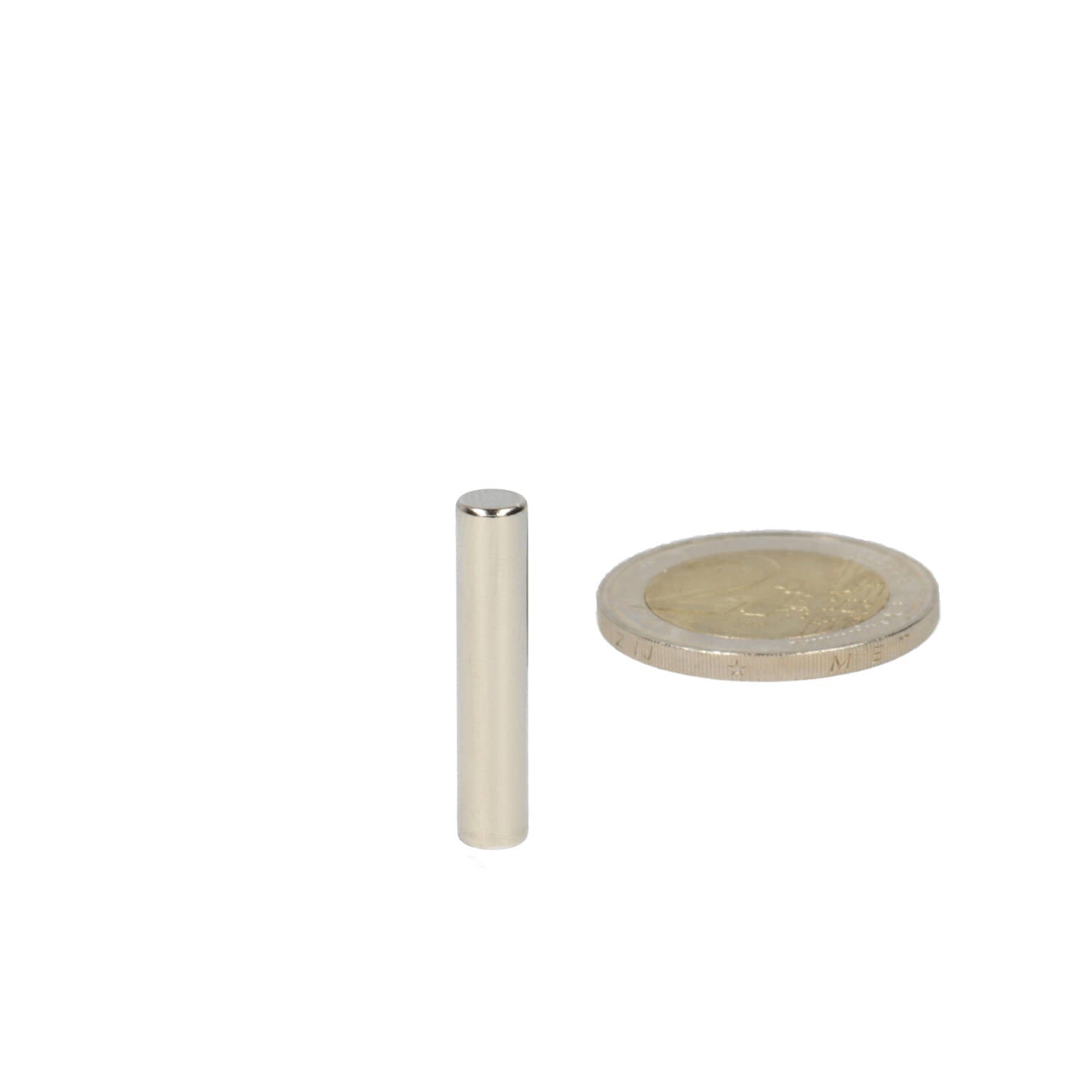 Neodymium Staafmagneet Ø5 x 30 mm N48 NiCuNi - Magnetenspecialist Import & Export B.V.