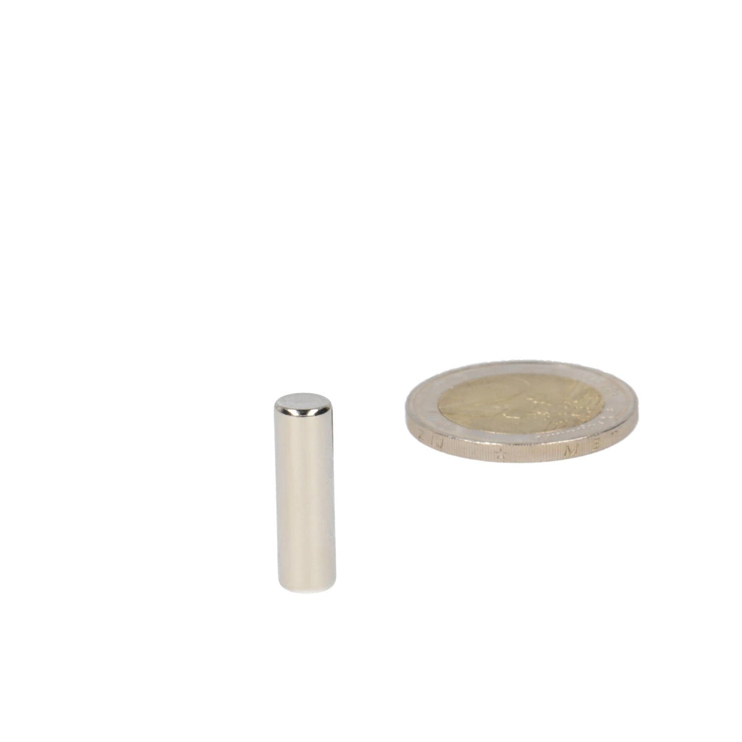 Neodymium Staafmagneet Ø6 x 20 mm N48 NiCuNi - Magnetenspecialist Import & Export B.V.