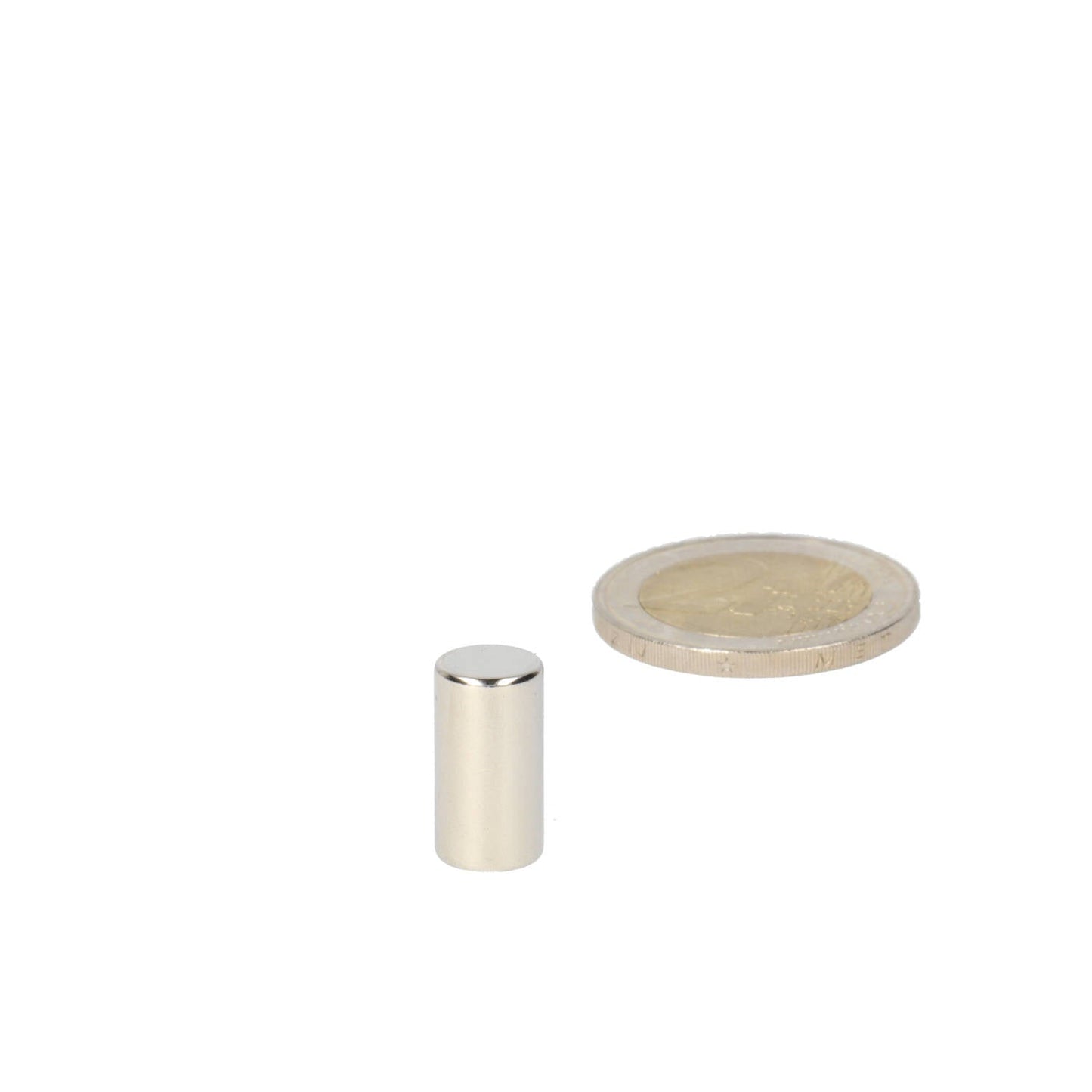 Neodymium Staafmagneet Ø8 x 15 mm N52 NiCuNi - Magnetenspecialist Import & Export B.V.