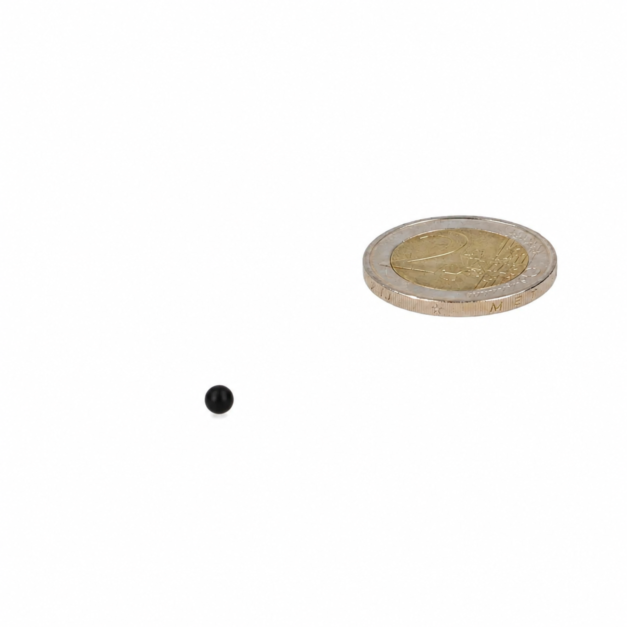 Neodym-Kugelmagnet Ø 5 mm, N48, NiCuNi, rosé
