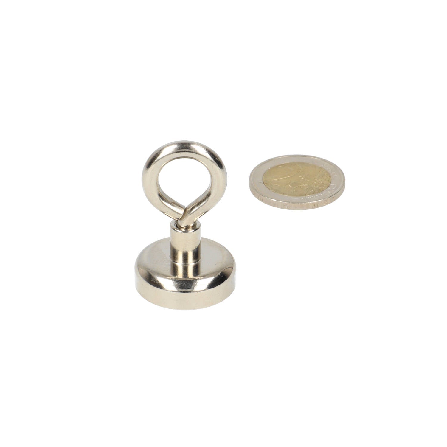 Oogboutmagneet 25 x 8 x 9 mm – Neodymium N40 magneet in stalen behuizing - Magnetenspecialist Import & Export B.V.