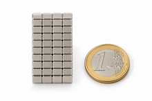 Radiatorfolie magneten 8x4x3 mm – Neodymium N50 – 40 stuks