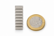 Radiatorfolie magneten 8x4x3 mm – Neodymium N50 – 8 stuks