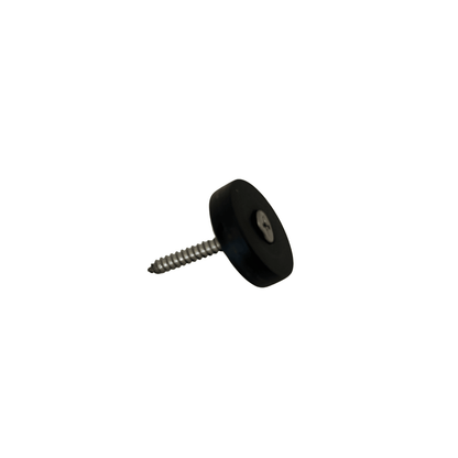 Ringmagneet 25,4 mm (D) x 6,35 mm (H) - Neodymium met Kunststof Beschermlaag en Verzinkgat - Magnetenspecialist Import & Export B.V.