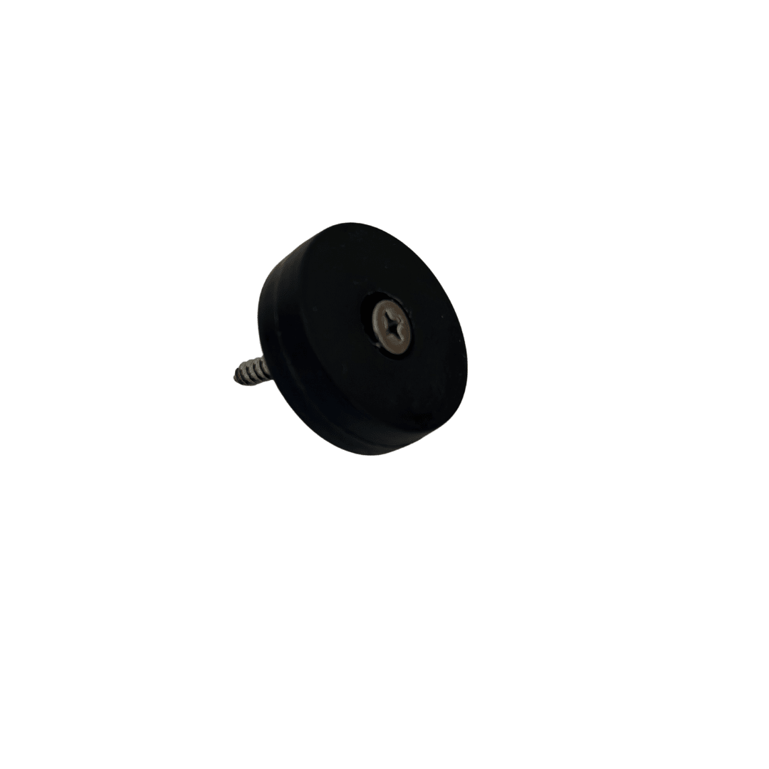 Ringmagneet 31,75 mm (D) x 9,53 mm (H) - Neodymium met Kunststof Beschermlaag en Verzinkgat - Magnetenspecialist Import & Export B.V.