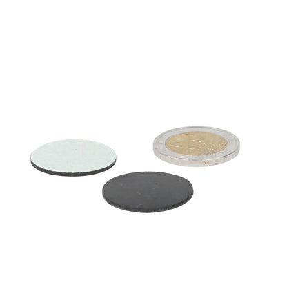 Rubberen beschermschijf zelfklevend ø25 mm voor magneten Rubber - Magnetenspecialist Import & Export B.V.