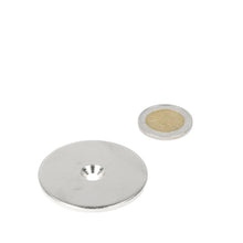 Stalen Ring Ø48 x Ø11 x 3 mm met boor-/verzinkgat (geen magneet) - Magnetenspecialist Import & Export B.V.