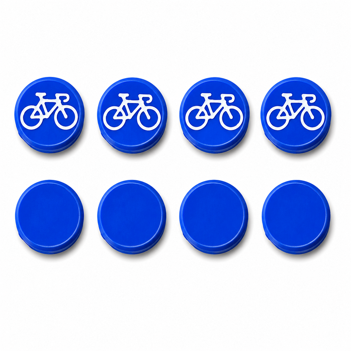 Startnummer Magneten Wielersport – Donker Blauw – Set van 8 - Magnetenspecialist Import & Export B.V.
