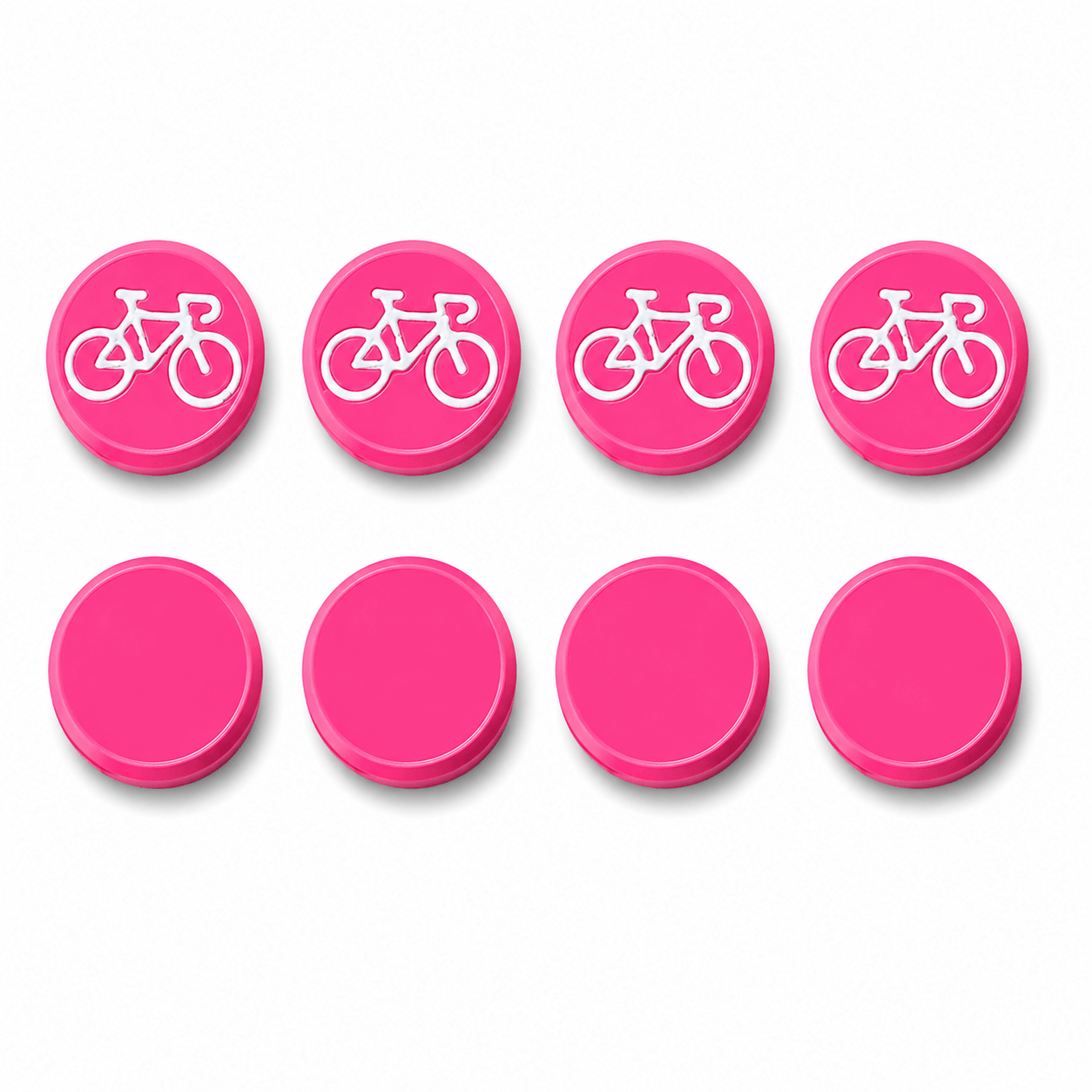 Startnummer Magneten Wielersport – Roze – Set van 8 - Magnetenspecialist Import & Export B.V.